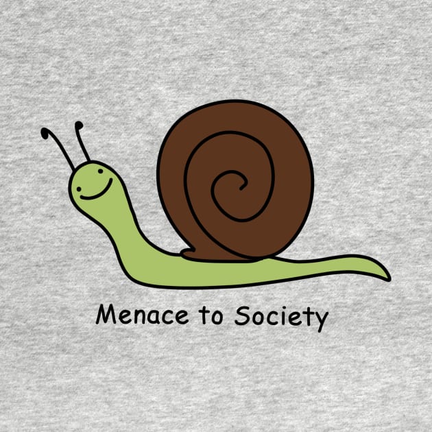 Menace to Society Snail by SwampWizard